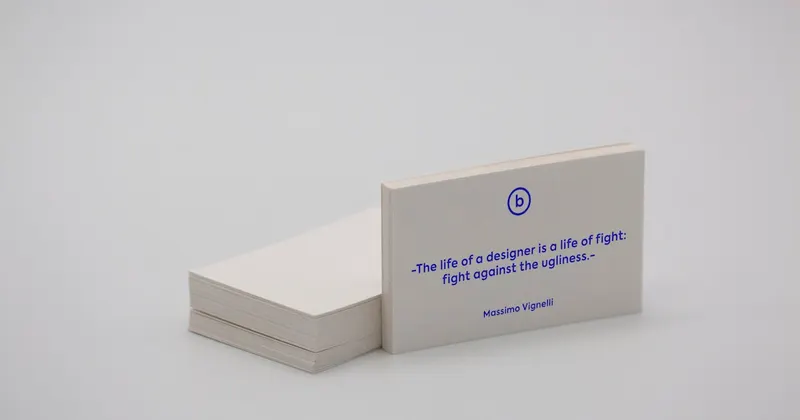 blue text on white paper